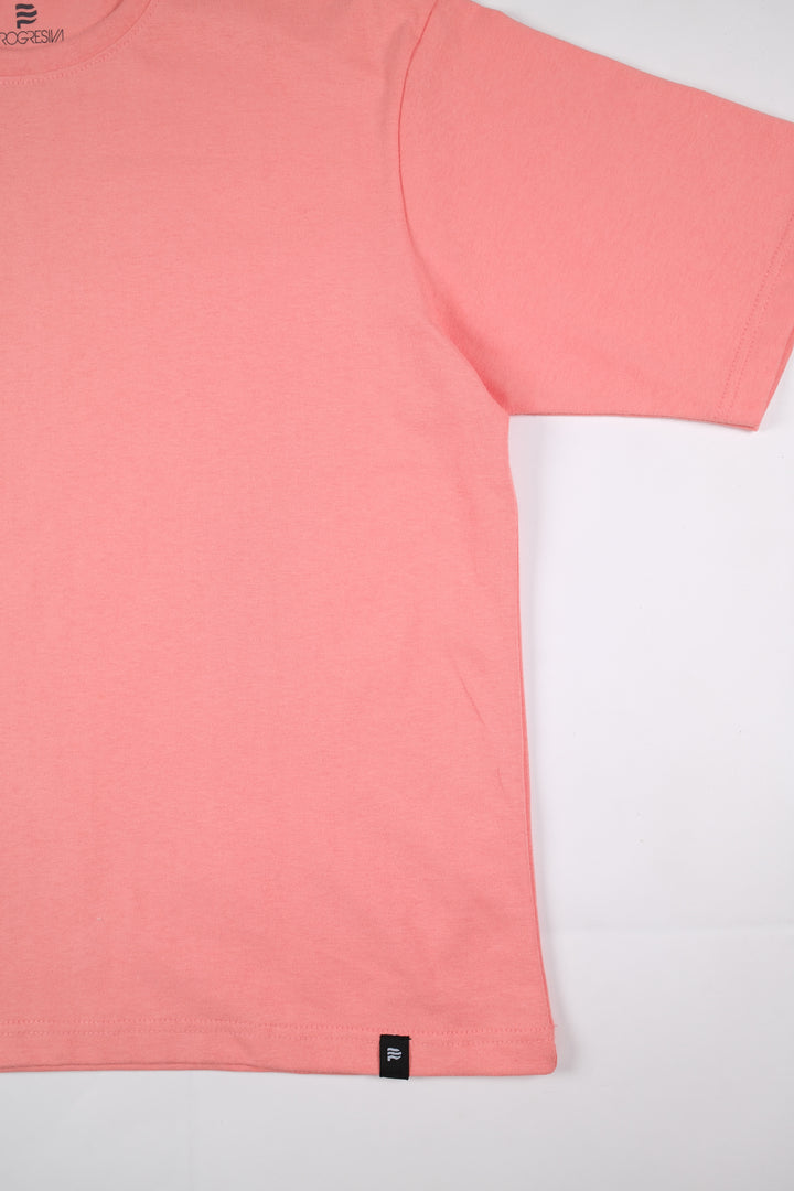 Playera Oversized Fit  - Palo Rosa