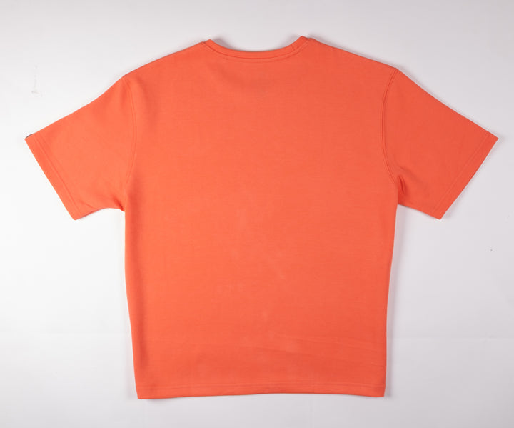 Playera Oversized Fit  - Naranja