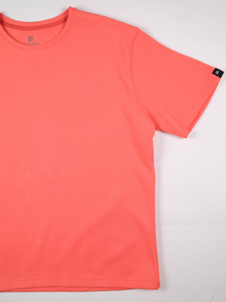 Playera Oversized Fit  - Naranja