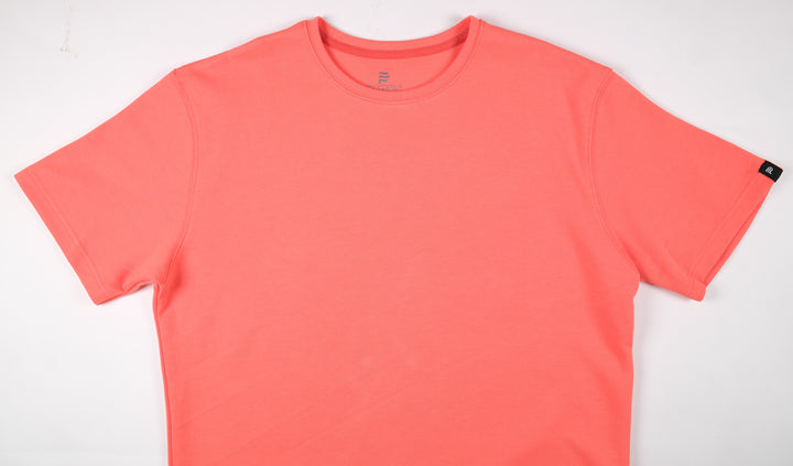 Playera Oversized Fit  - Naranja