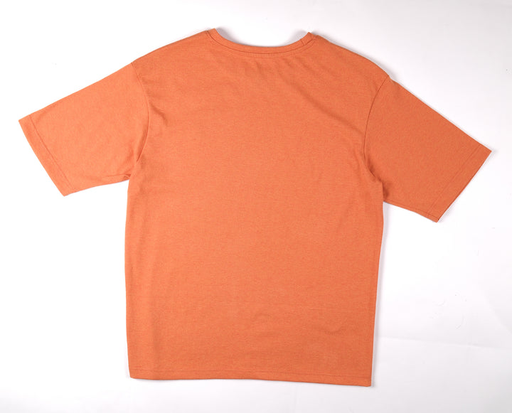 Playera Oversized Fit  - Naranja
