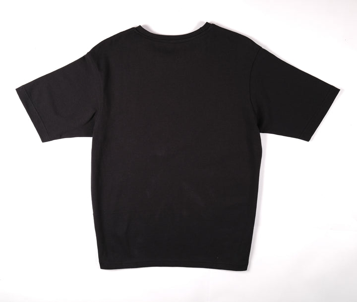 Playera Oversized Fit  - Negro