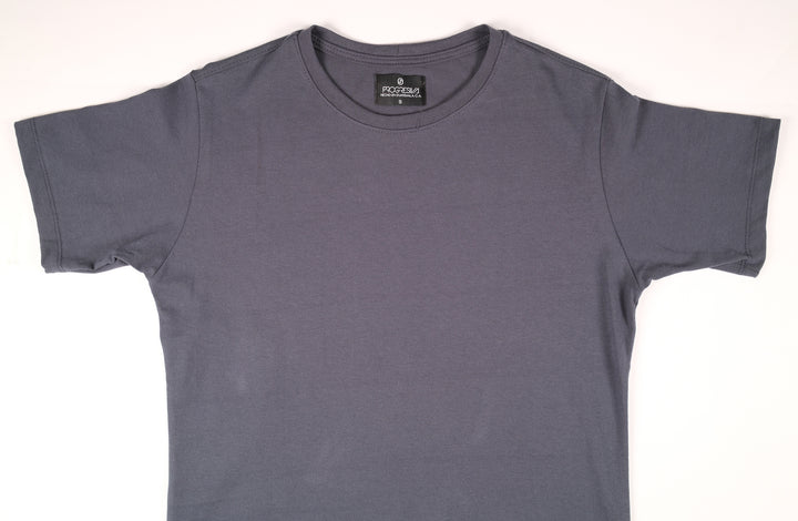 Playera Regular Fit  - Gris Oscuro