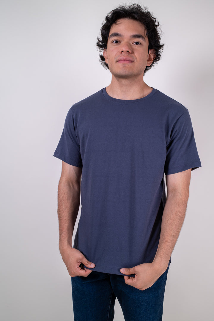 Playera Regular Fit  - Gris Oscuro