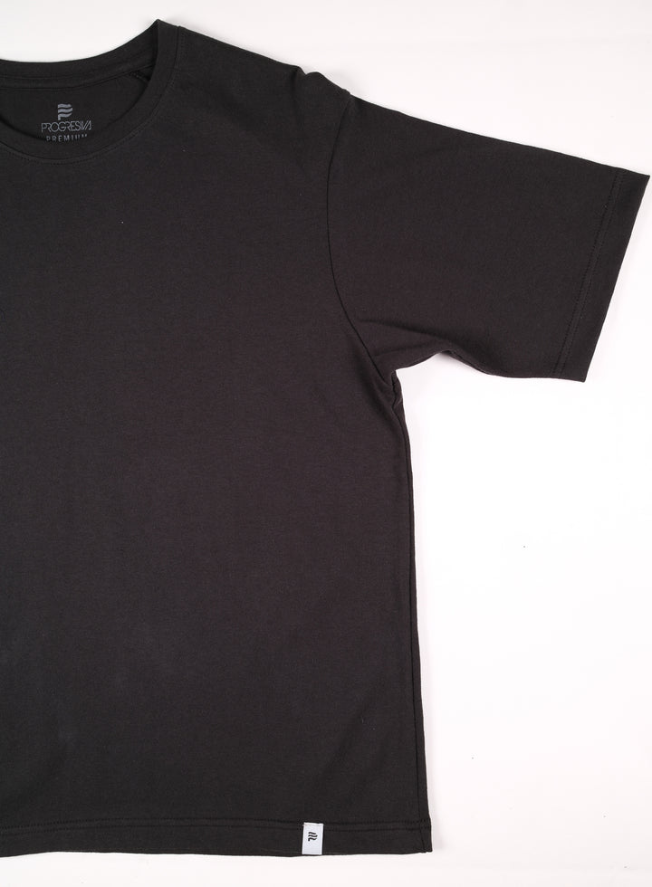 Playera Oversized Fit  - Negro