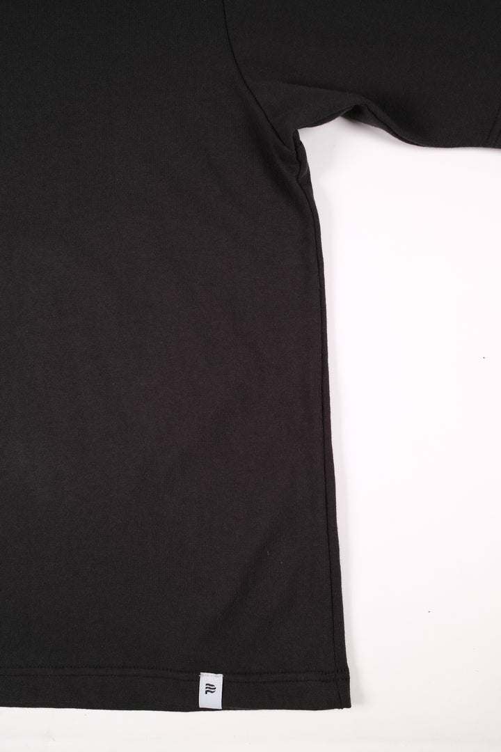 Playera Oversized Fit  - Negro