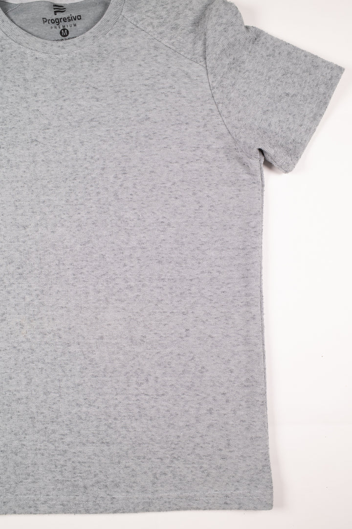 Playera Slim Fit - gris claro