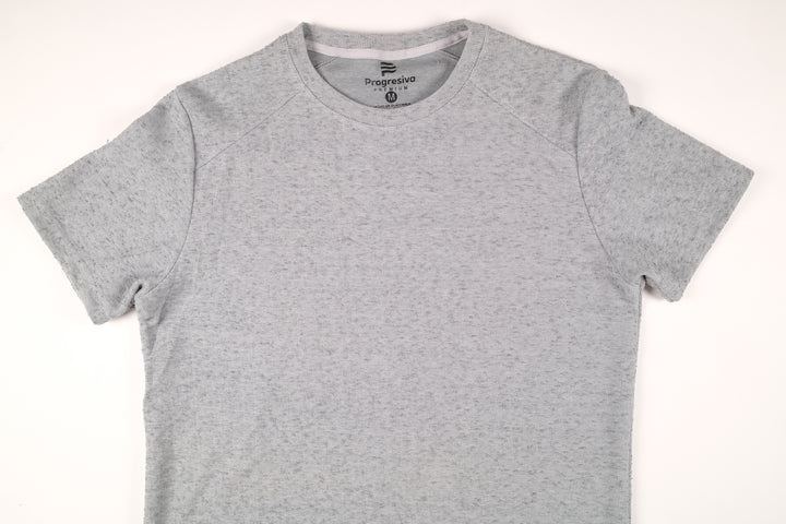 Playera Slim Fit - gris claro