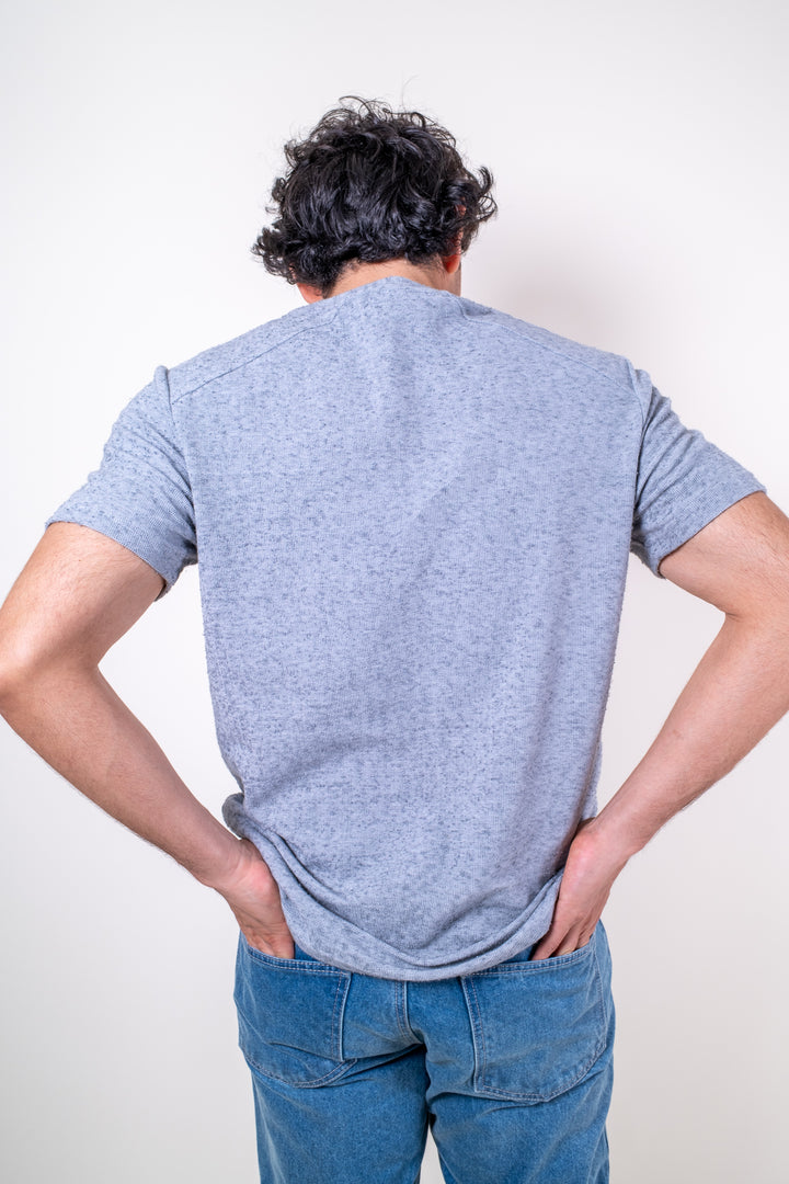 Playera Slim Fit - gris claro