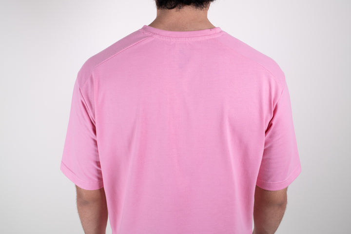 Playera Oversized Fit  - rosada