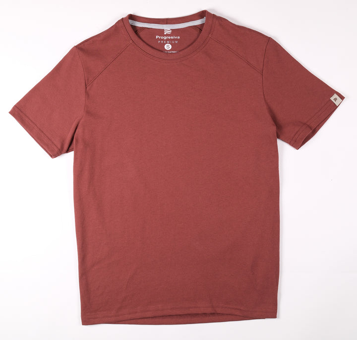 Playera Slim Fit - Marrón