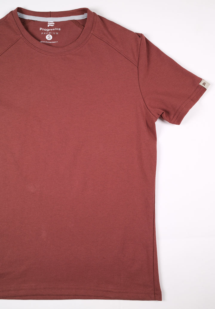 Playera Slim Fit - Marrón