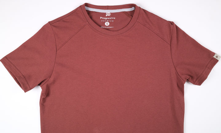 Playera Slim Fit - Marrón