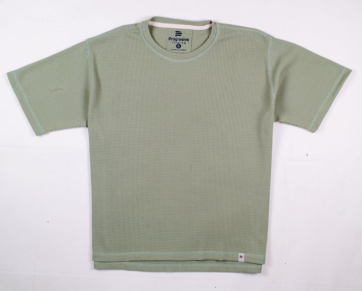 Playera Oversized Fit  - Verde