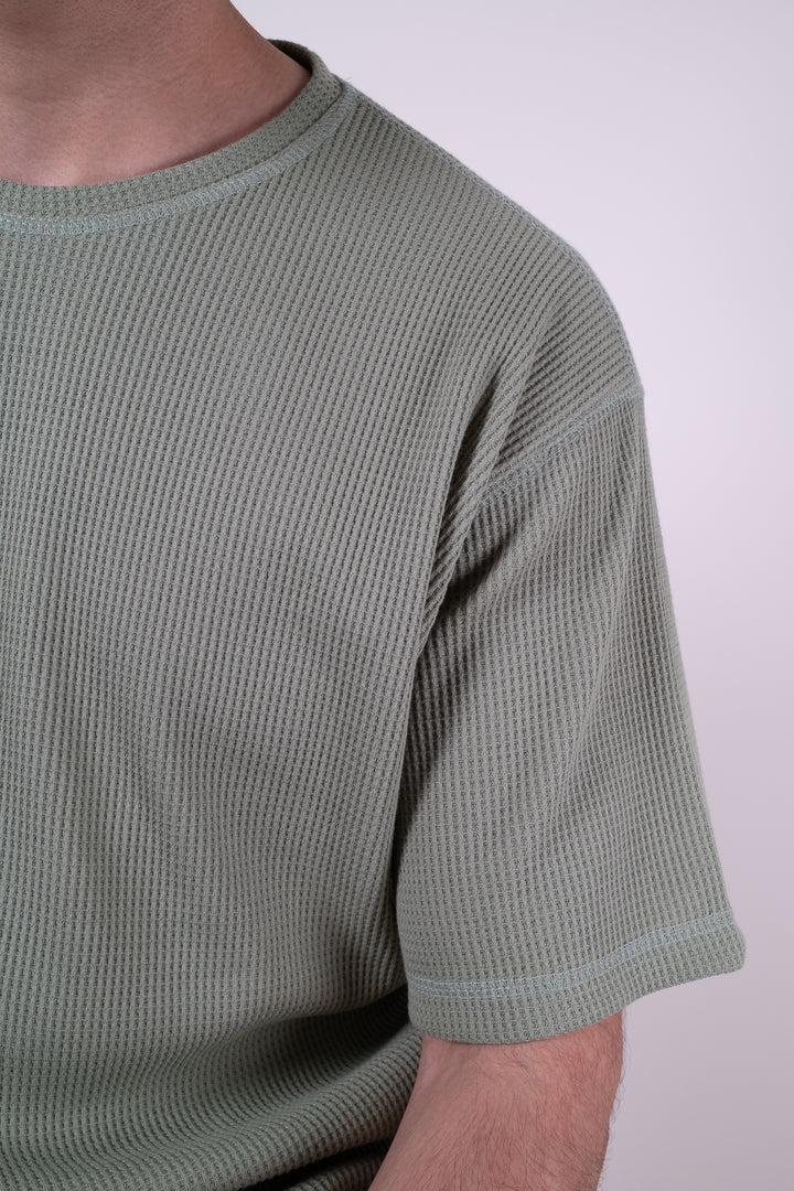 Playera Oversized Fit  - Verde