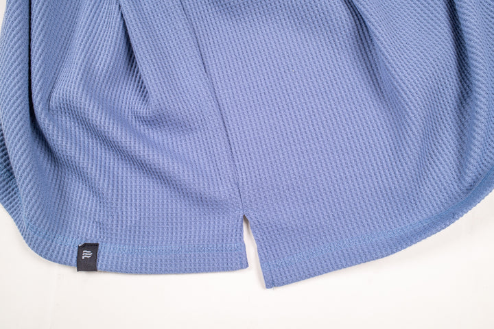 Playera Oversized Fit  - Azul Claro