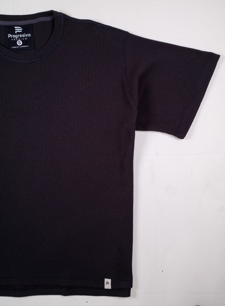 Playera Oversized Fit  - Negro