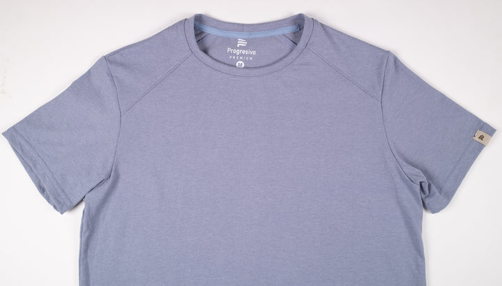 Playera Standard Fit  - azul claro