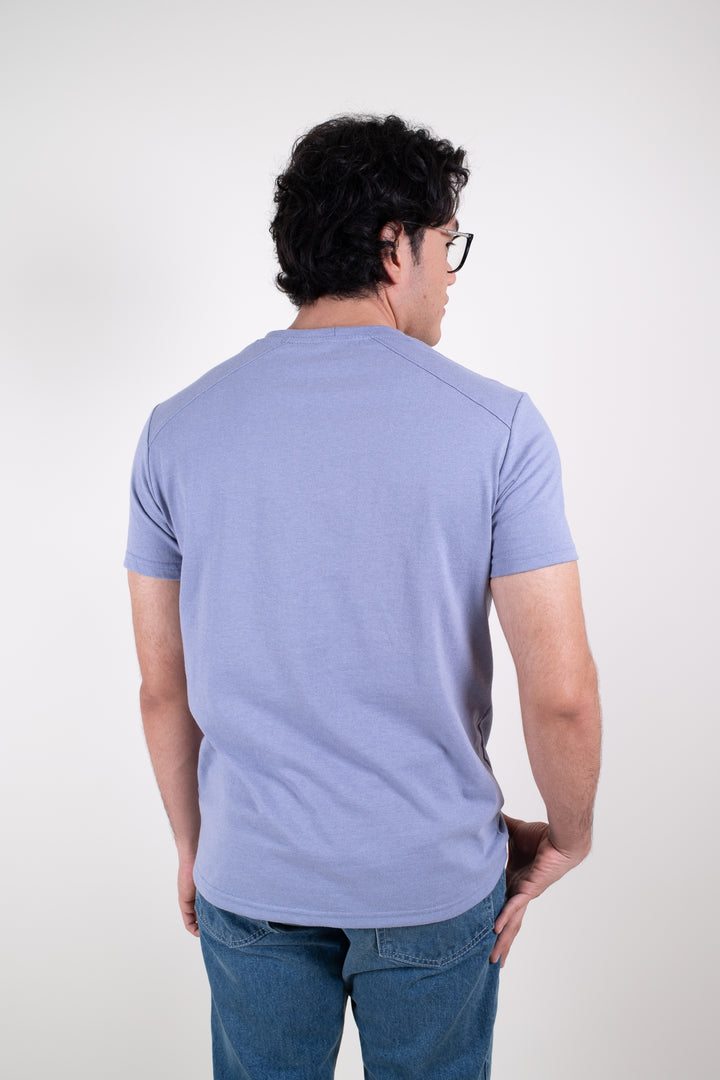 Playera Standard Fit  - azul claro