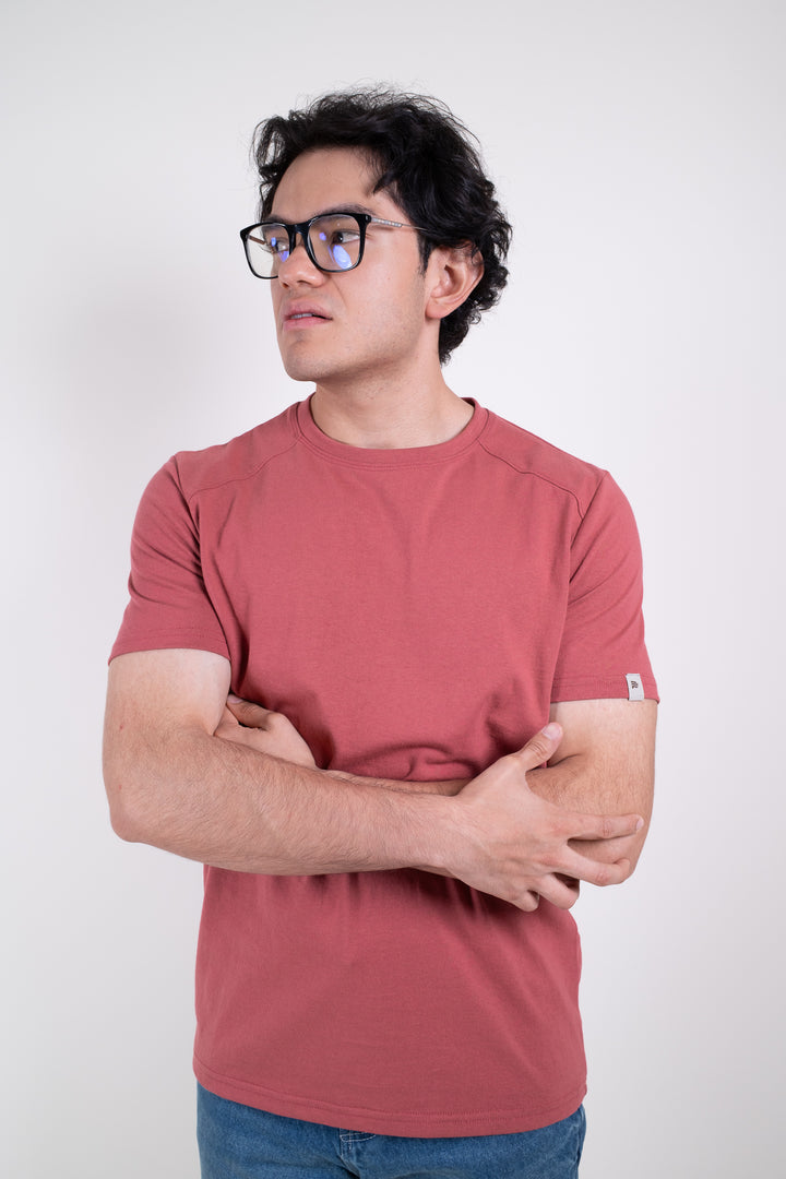 Playera Standard Fit  -  marrón