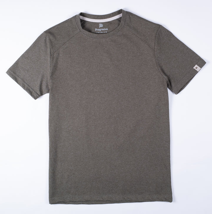 Playera Standard Fit  - verde olivo