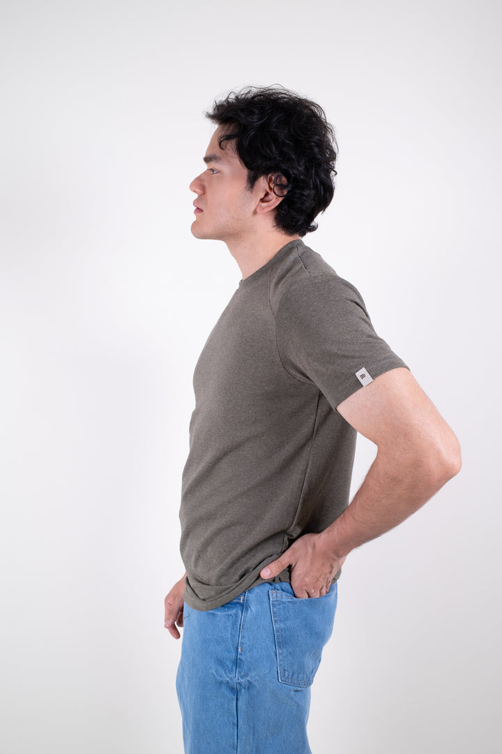 Playera Standard Fit  - verde olivo