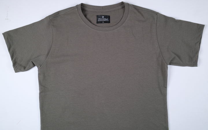 Playera Regular Fit  - verde musgo