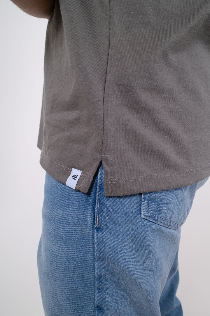 Playera Regular Fit  - verde musgo