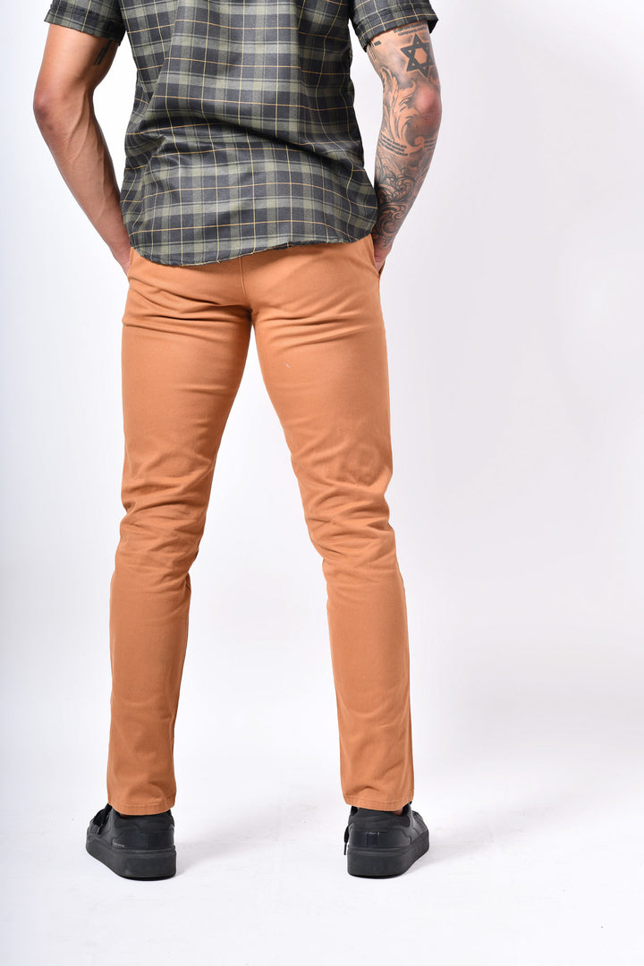 Pantalón  de gabardina skinny - gena