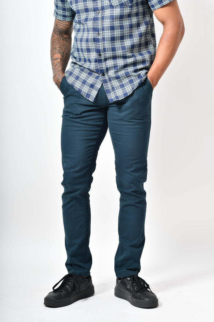 Pantalón de gabardina skinny - sipson