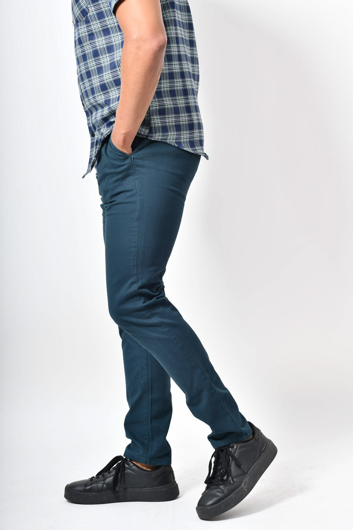 Pantalón de gabardina skinny - sipson