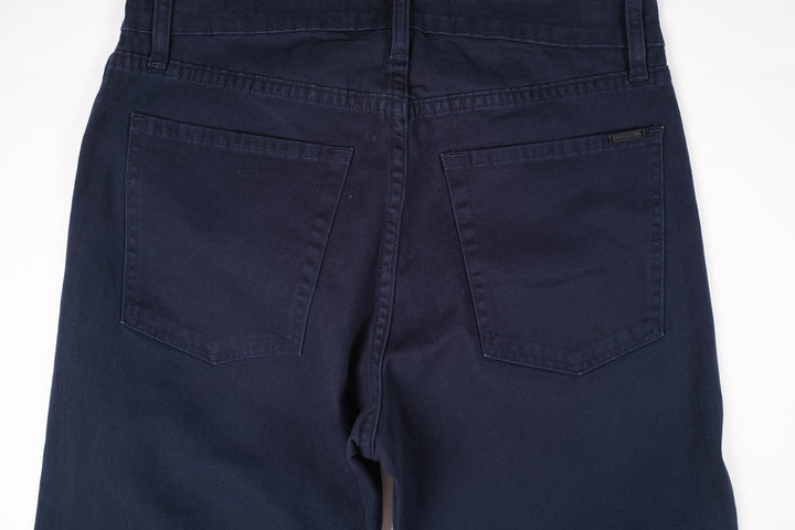 Pantalón de Gabardina - 5 pocket Slim - Azul Marino