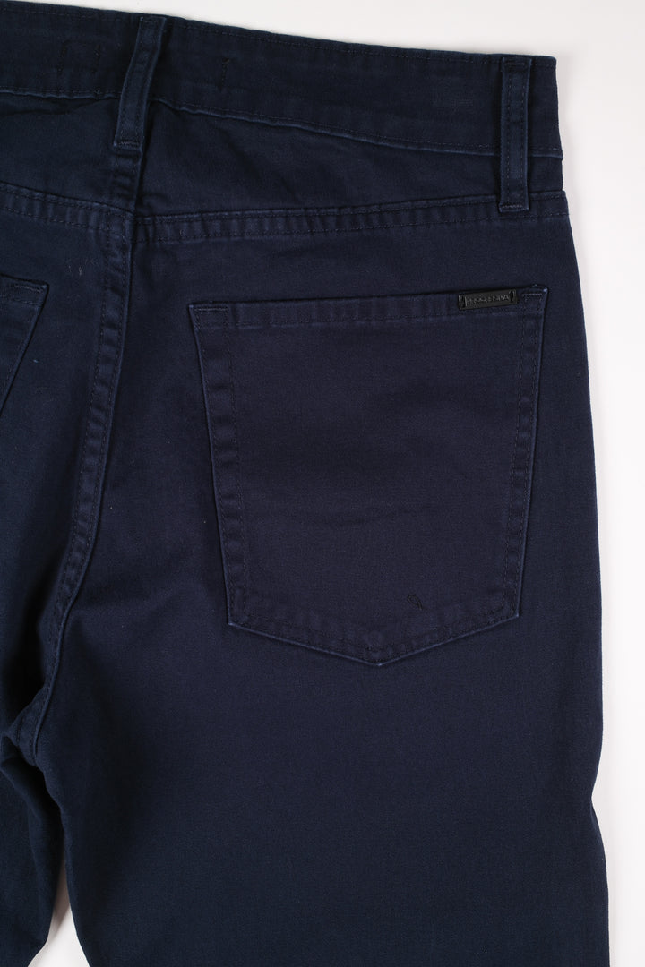 Pantalón de Gabardina - 5 pocket Slim - Azul Marino