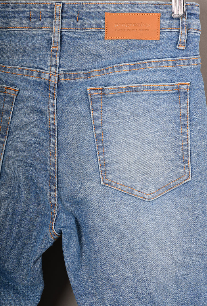 JEANS ESSENTIAL - NO. 21 - SKINNY - AZUL CLARO LAVADO