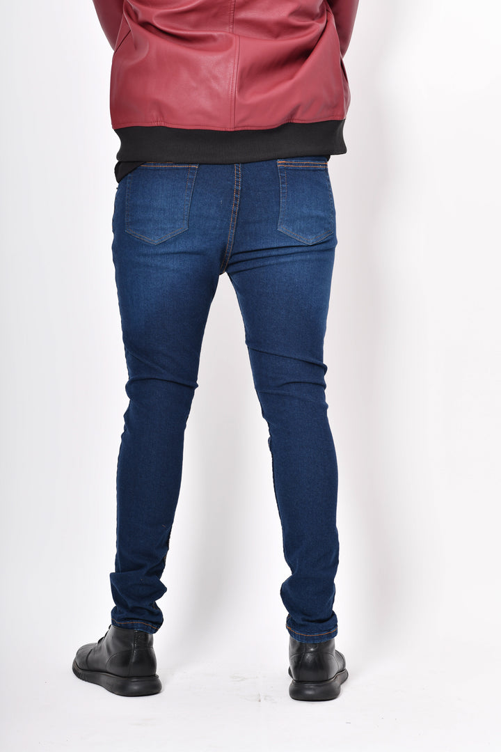 JEANS ESSENTIAL 44 - Arcadia - Skinny - Azul Oscuro