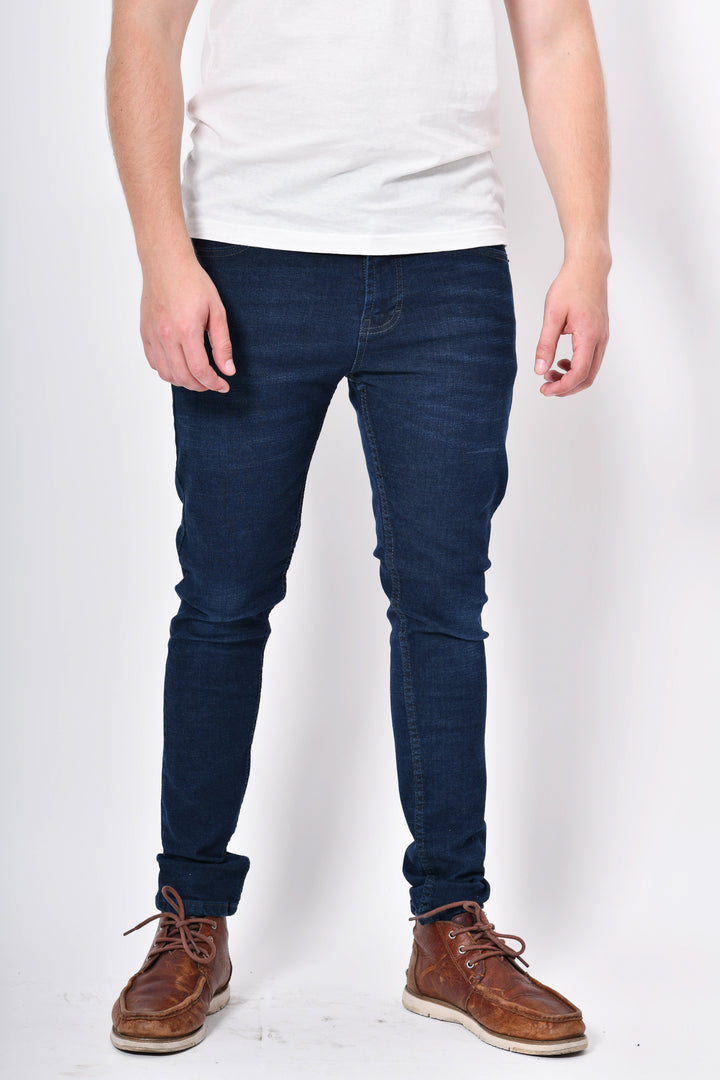 JEANS ESSENTIAL 38 - Aureo - Skinny - Azul Oscuro