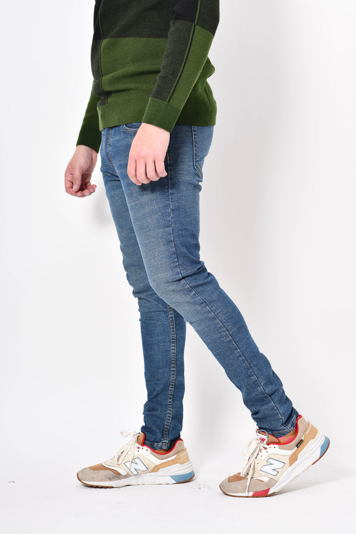 JEANS ESSENTIAL 41 - Merak - Skinny - Azul Lavado