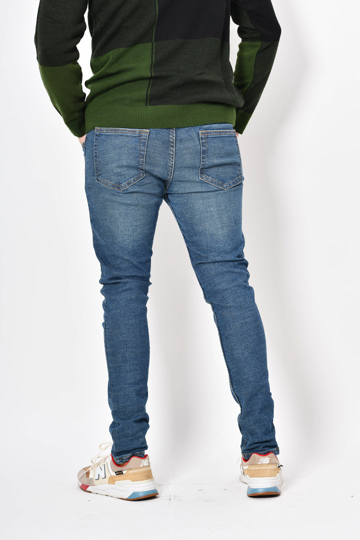 JEANS ESSENTIAL 41 - Merak - Skinny - Azul Lavado