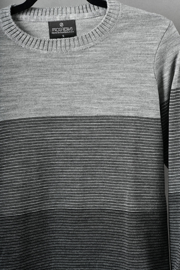 SUÉTER TEJIDO PREMIUM - SAN MARTÍN - GRIS