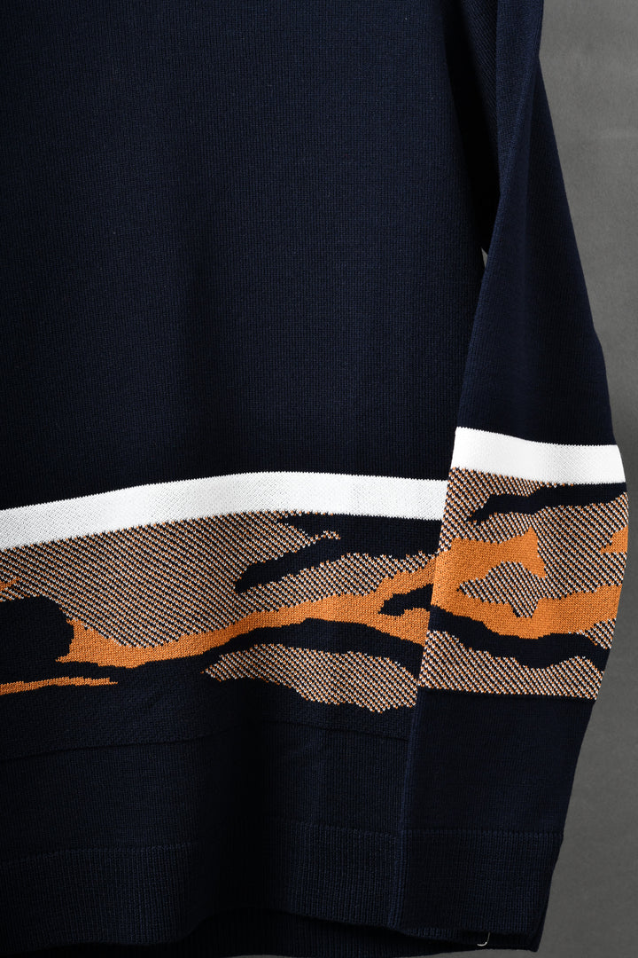 SUÉTER TEJIDO PREMIUM - RECOLETA - AZUL