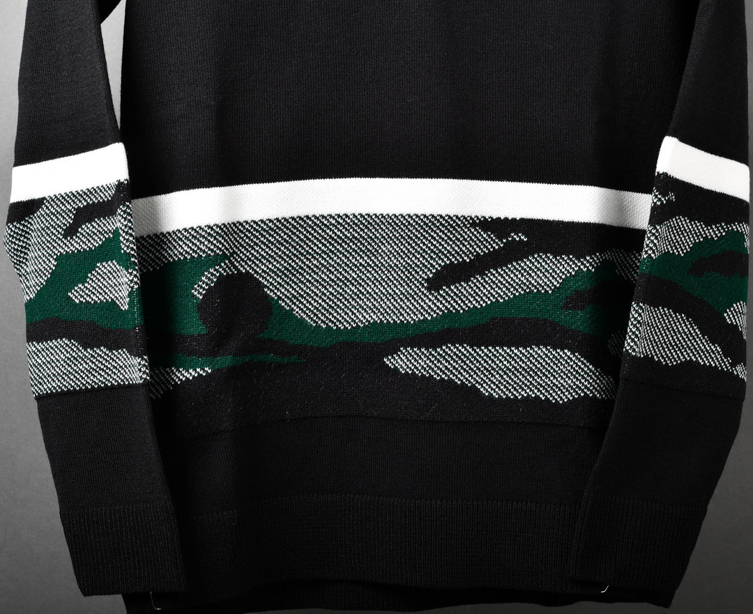 SUÉTER TEJIDO PREMIUM - RECOLETA - NEGRO