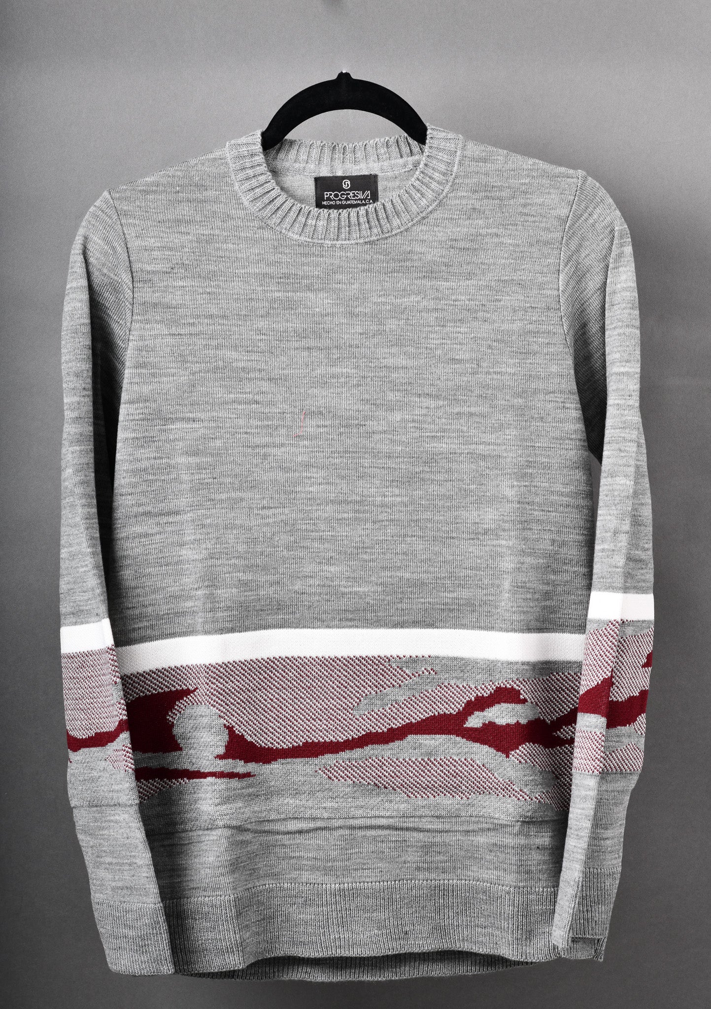 SUÉTER TEJIDO PREMIUM RECOLETA GRIS Progresiva Guatemala
