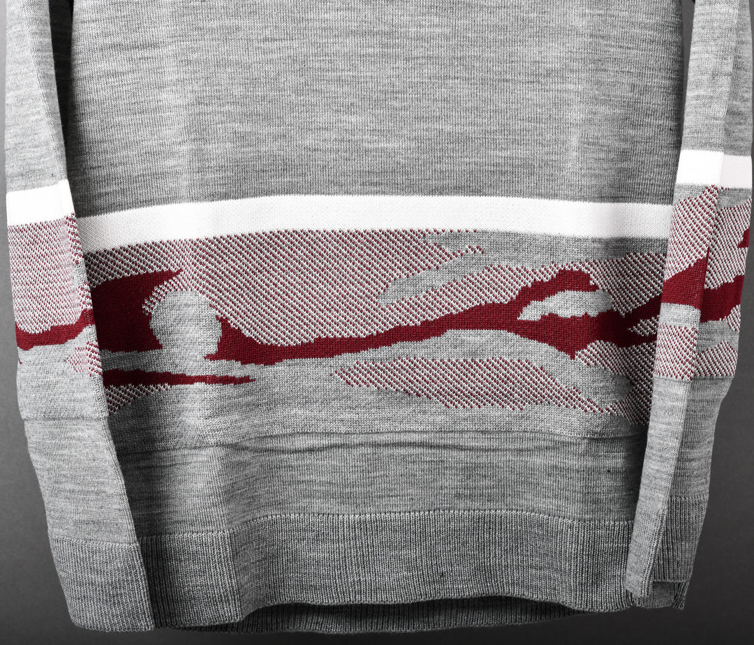 SUÉTER TEJIDO PREMIUM - RECOLETA - GRIS