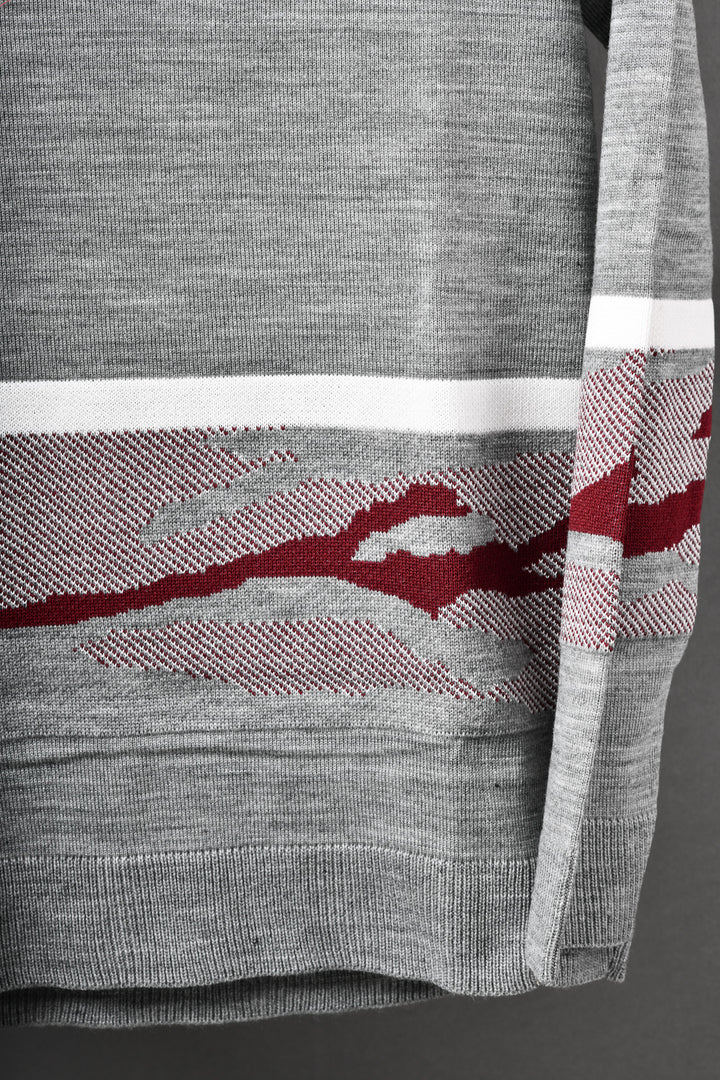 SUÉTER TEJIDO PREMIUM - RECOLETA - GRIS