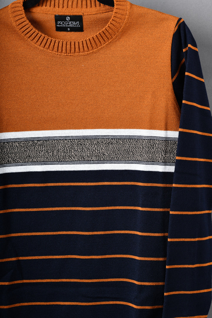 SUÉTER TEJIDO PREMIUM - SAN TELMO - MOSTAZA