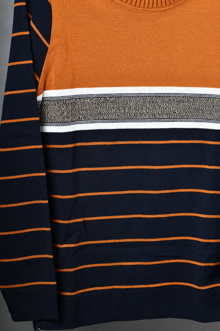 SUÉTER TEJIDO PREMIUM - SAN TELMO - MOSTAZA