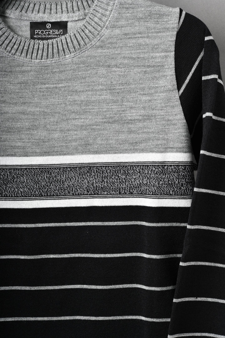 SUÉTER TEJIDO PREMIUM - SAN TELMO - GRIS