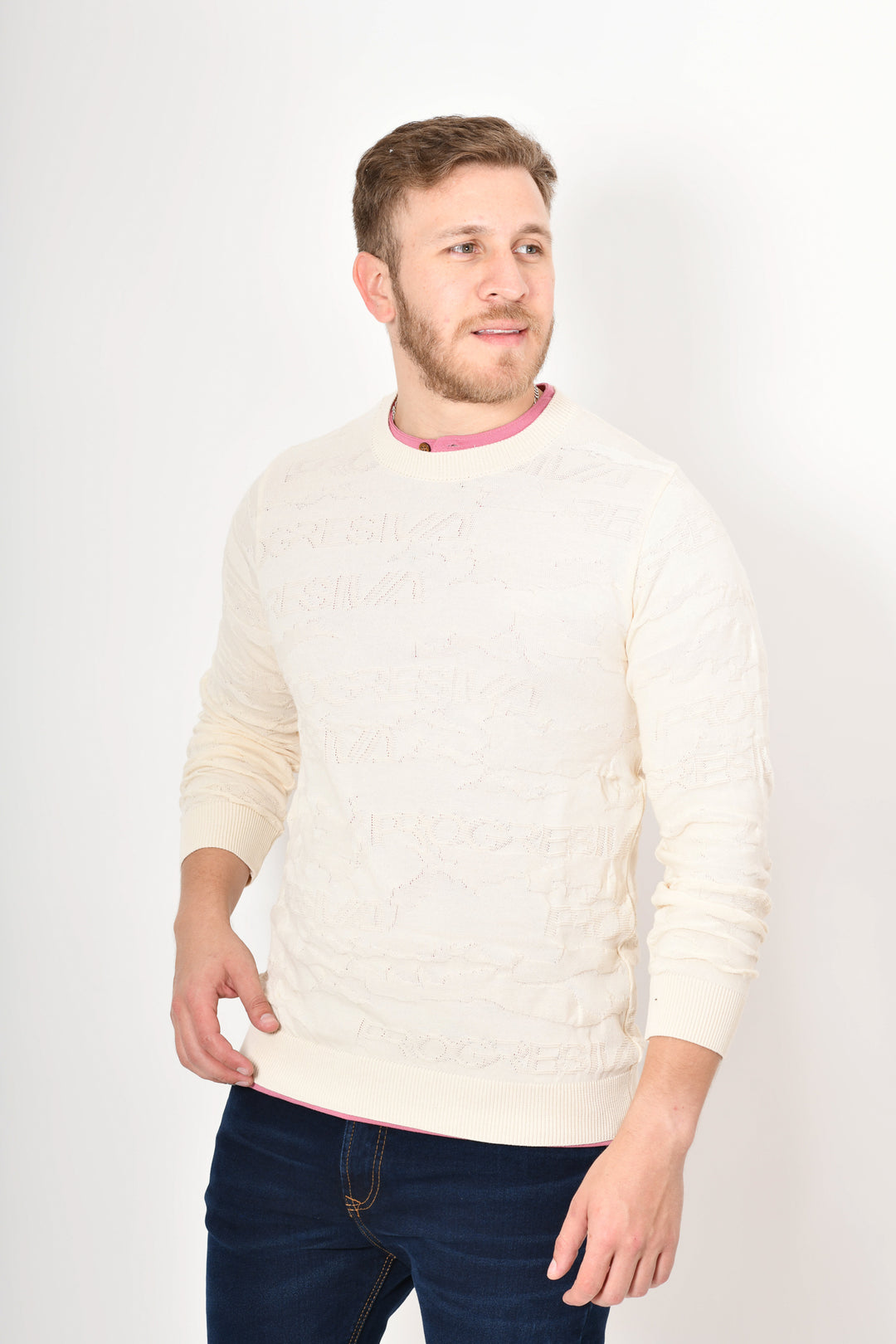 SUÉTER TEJIDO PREMIUM - PROGRESIVA BEIGE