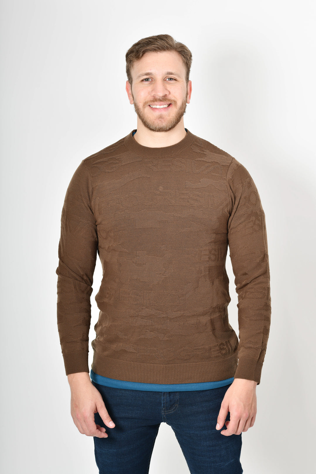 SUÉTER TEJIDO PREMIUM - PROGRESIVA CAFÉ