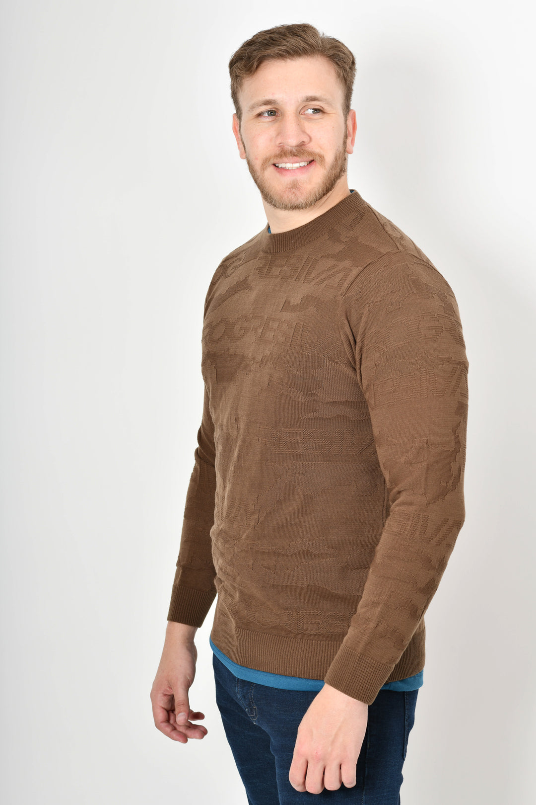 SUÉTER TEJIDO PREMIUM - PROGRESIVA CAFÉ